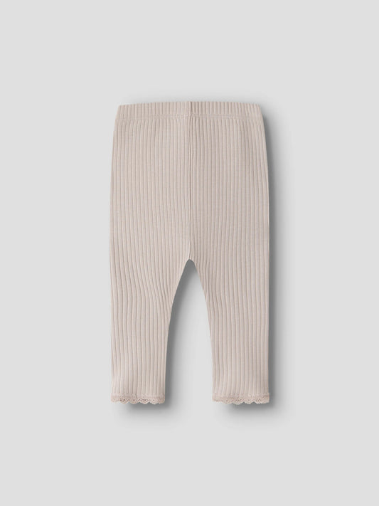 Name it Leggings gerippt aus Bio-Baumwolle