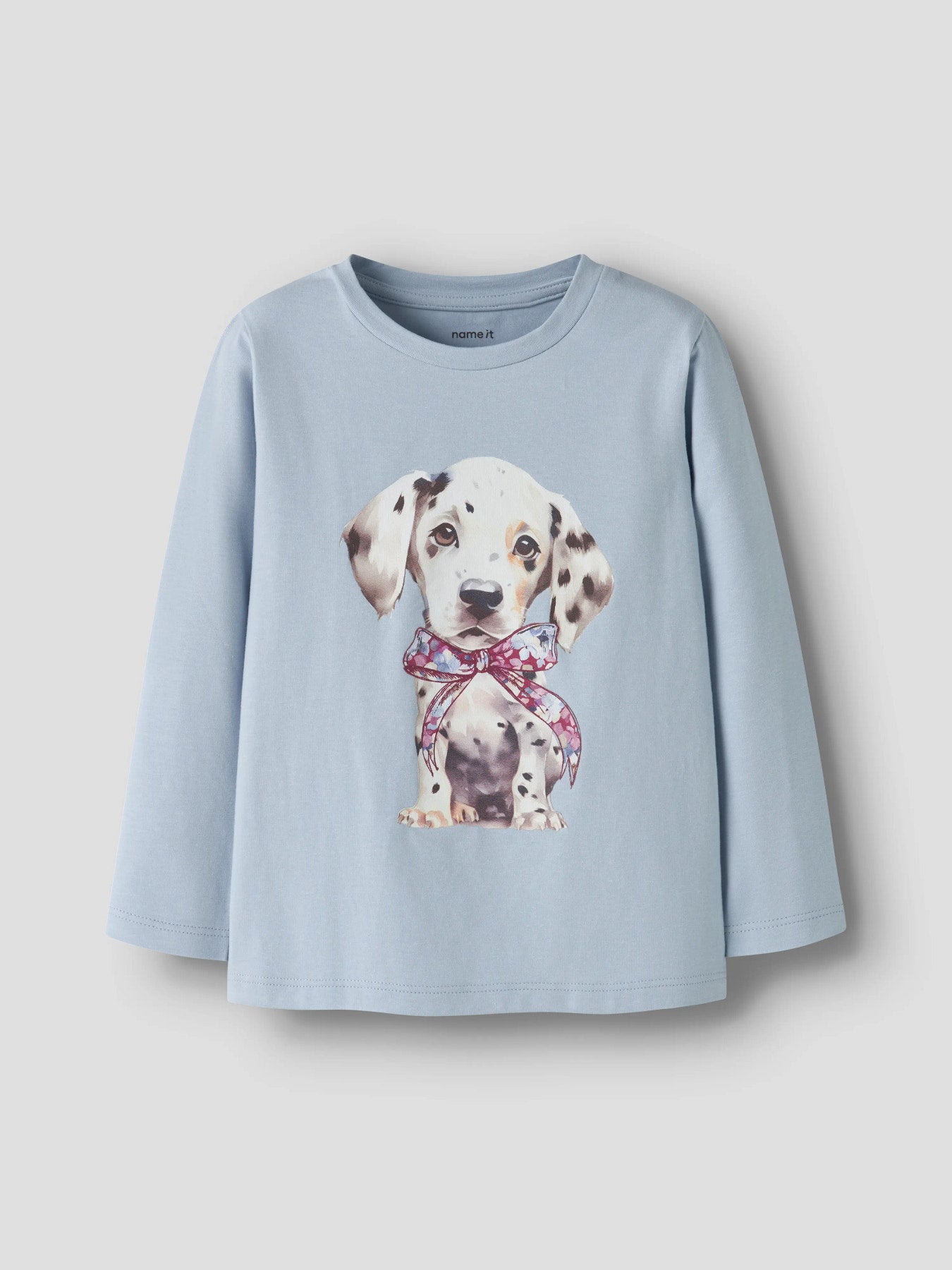 Name it Langarmshirt mit Hundeprint