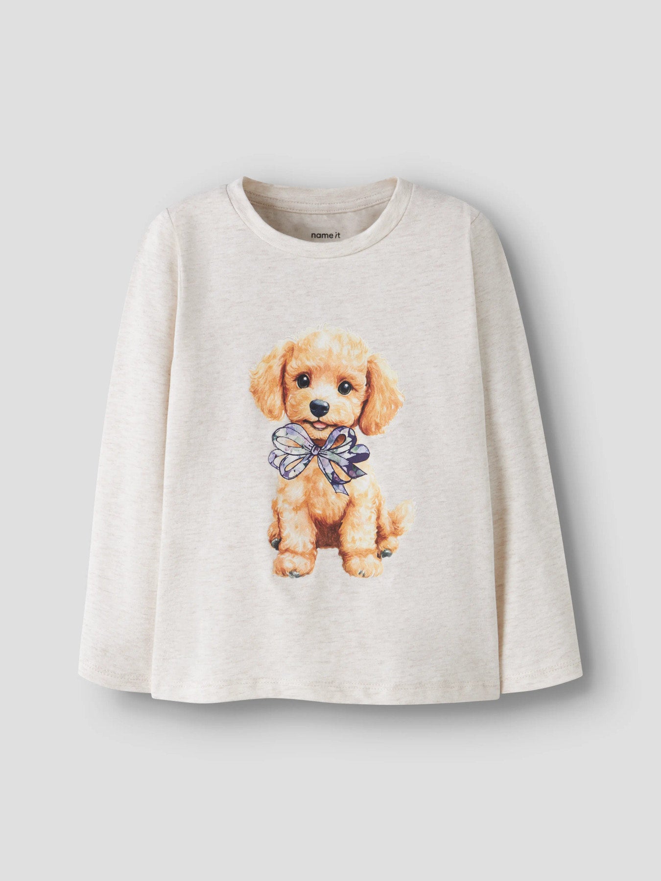 Name it Langarmshirt mit Hundeprint