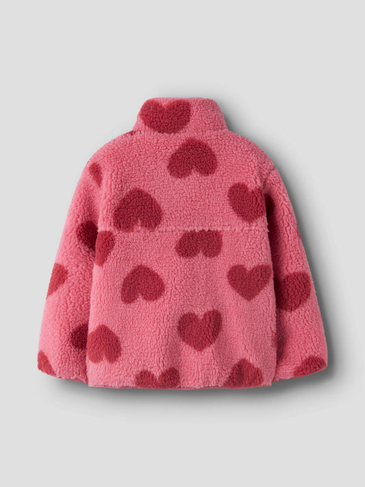 Name it Teddyjacke mit Herzen
