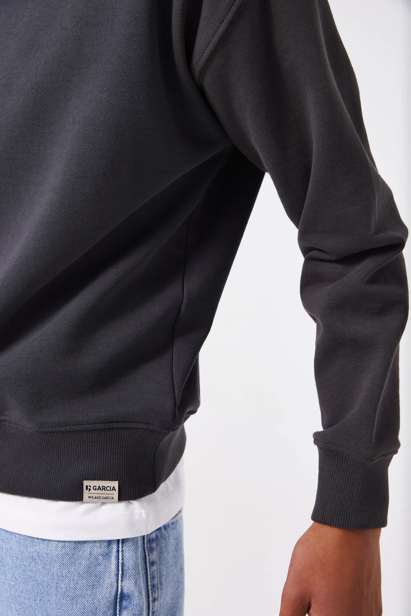 Garcia Dunkelgraues Sweatshirt