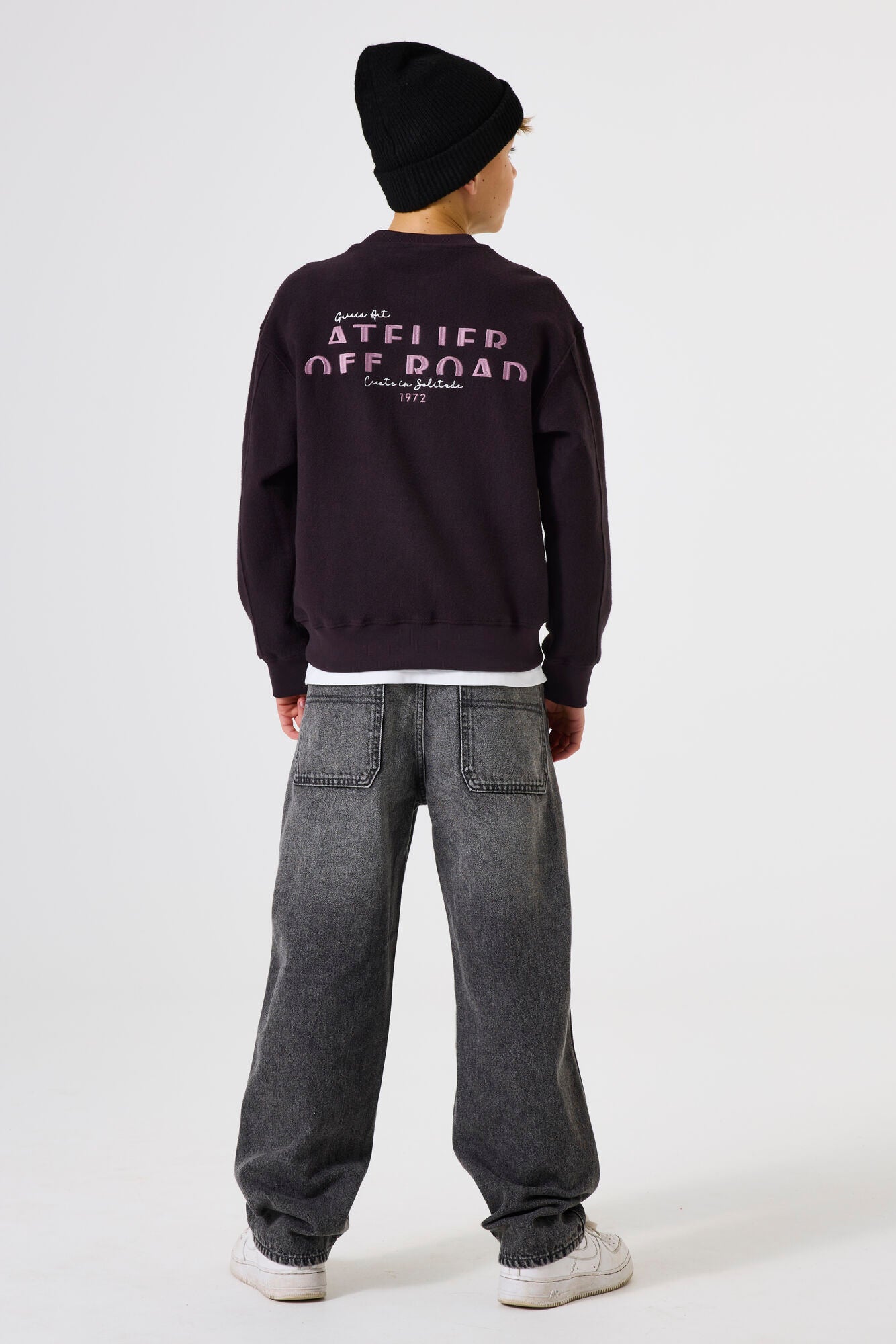 Garcia Sweatshirt mit Rückenprint