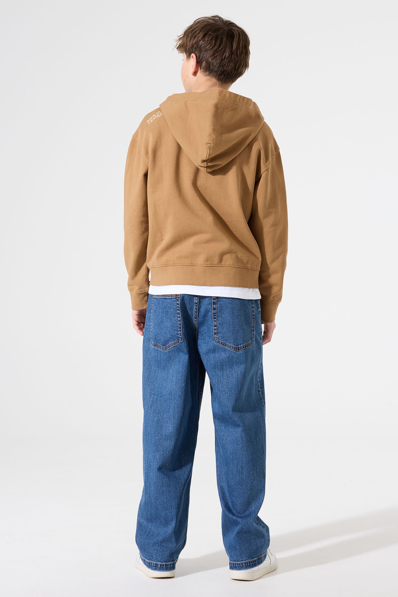 Garcia Hellbraune Sweatjacke