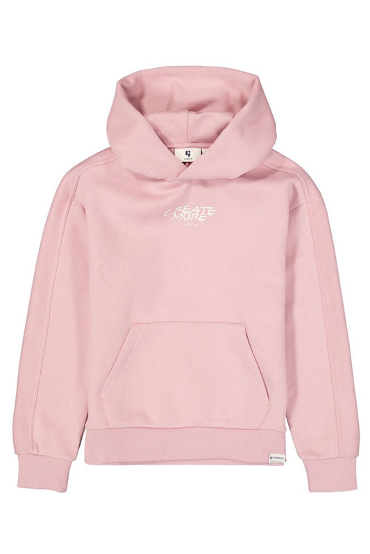 Garcia Hoodie in hellem Mauve