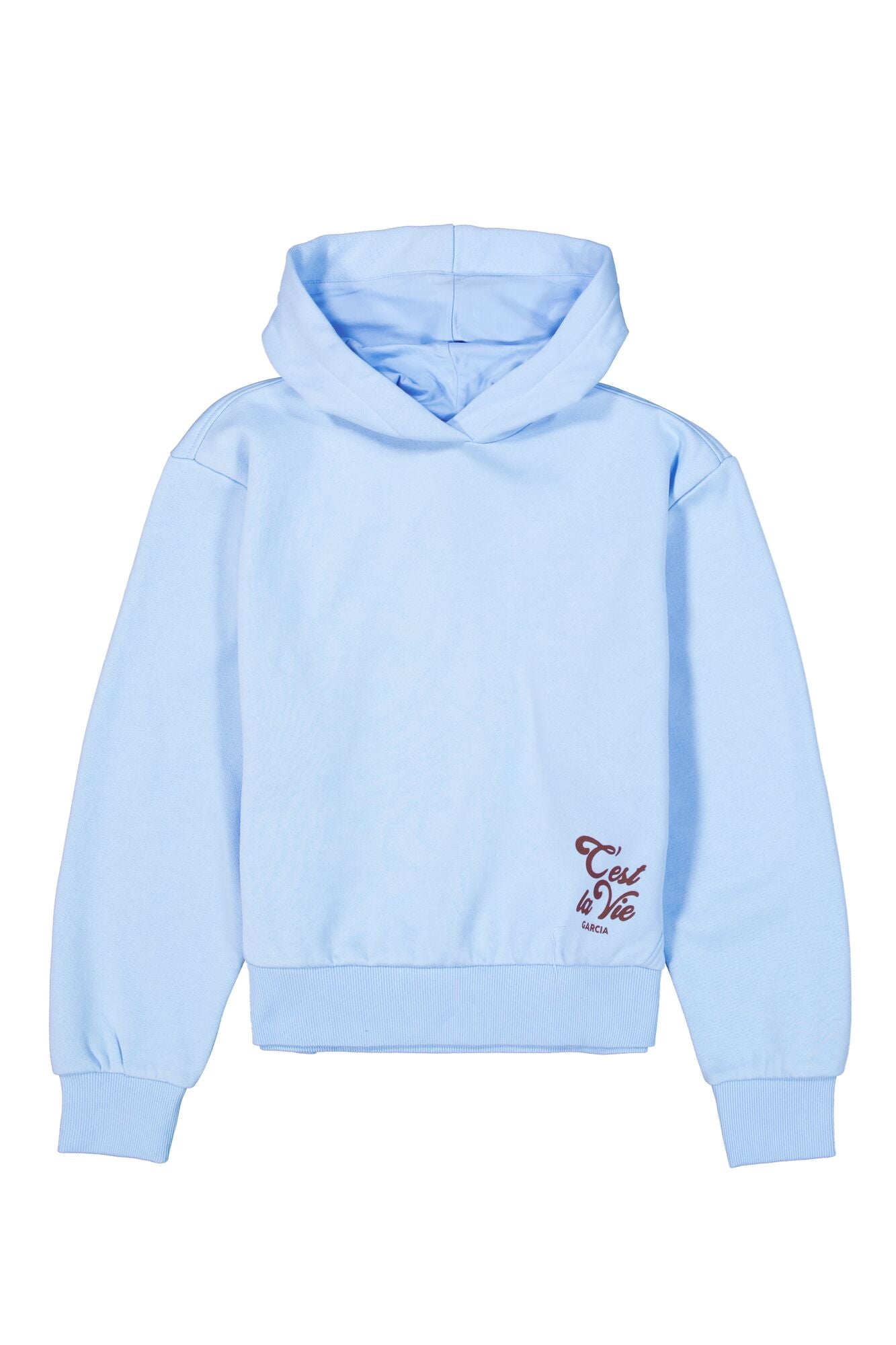 Garcia Hoodie mit appliziertem Rückenprint
