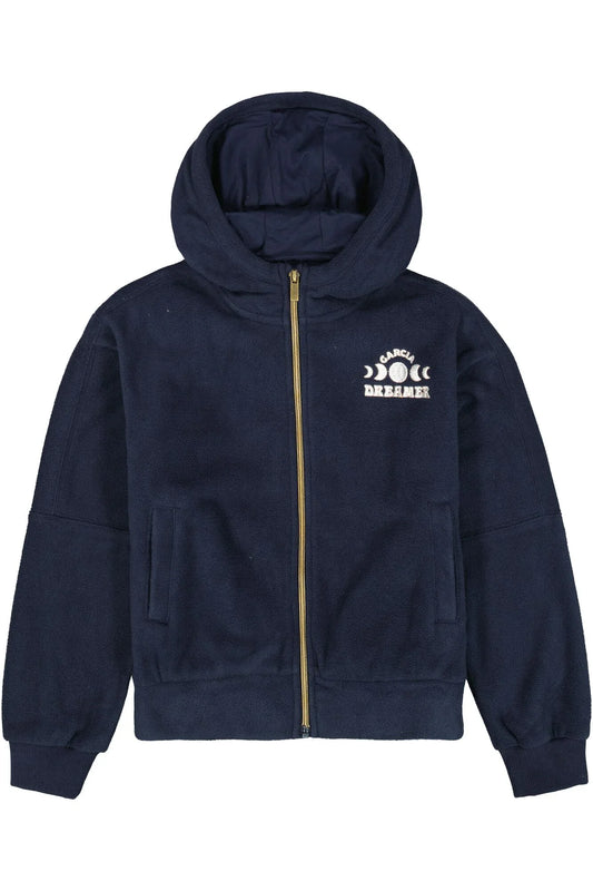 Garcia Dunkelblaue Fleecejacke