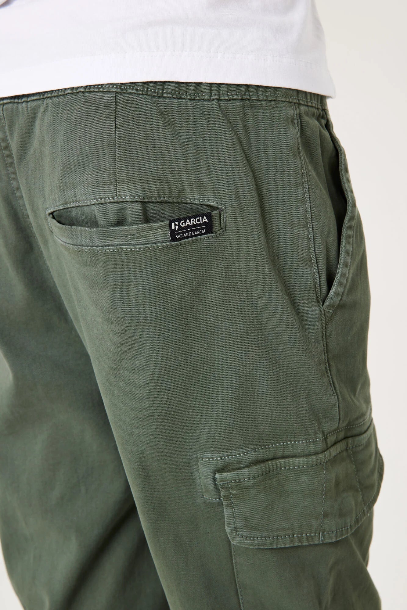 Garcia Olivgrüne Cargohose