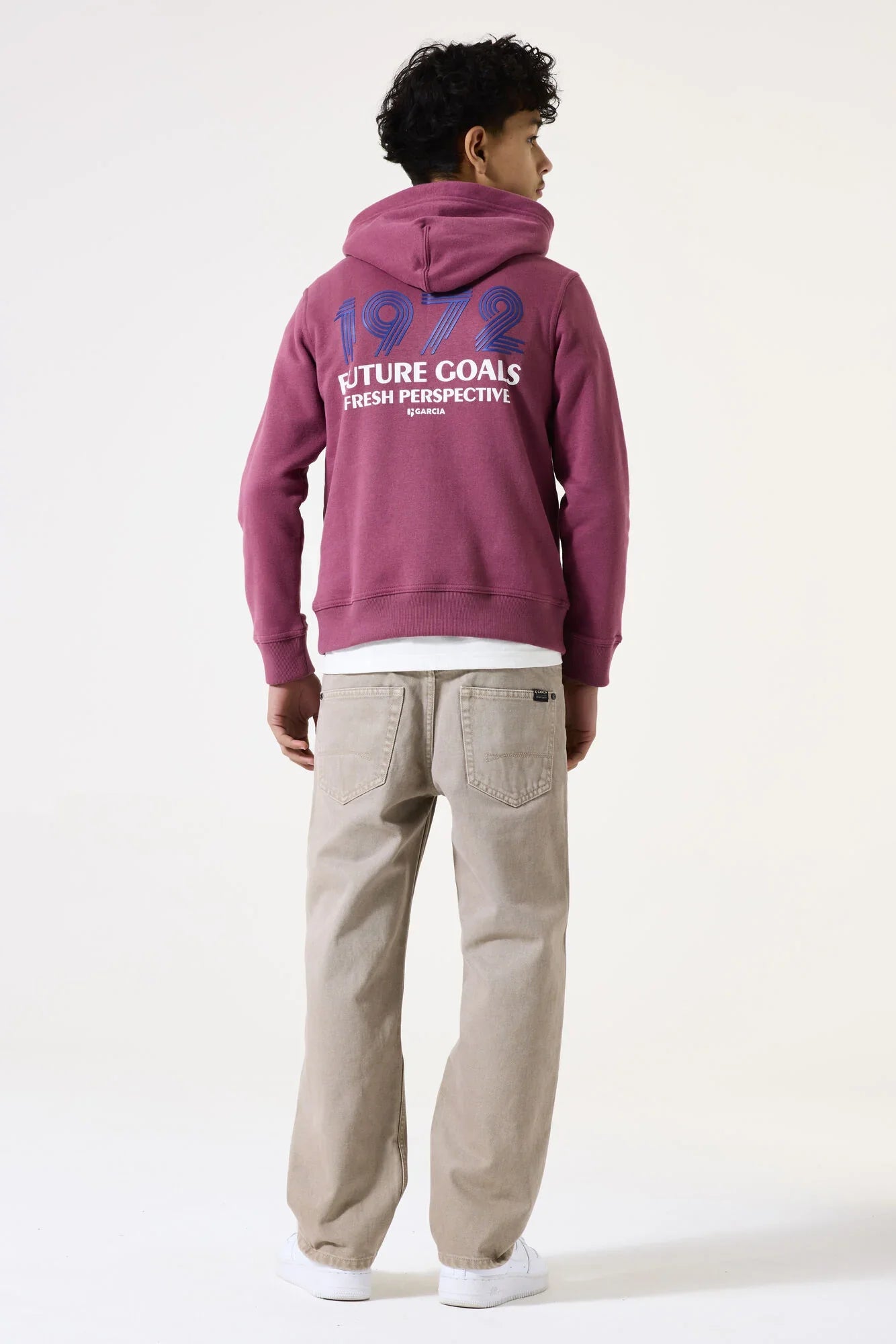 Garcia Hoodie mit Rückenprint