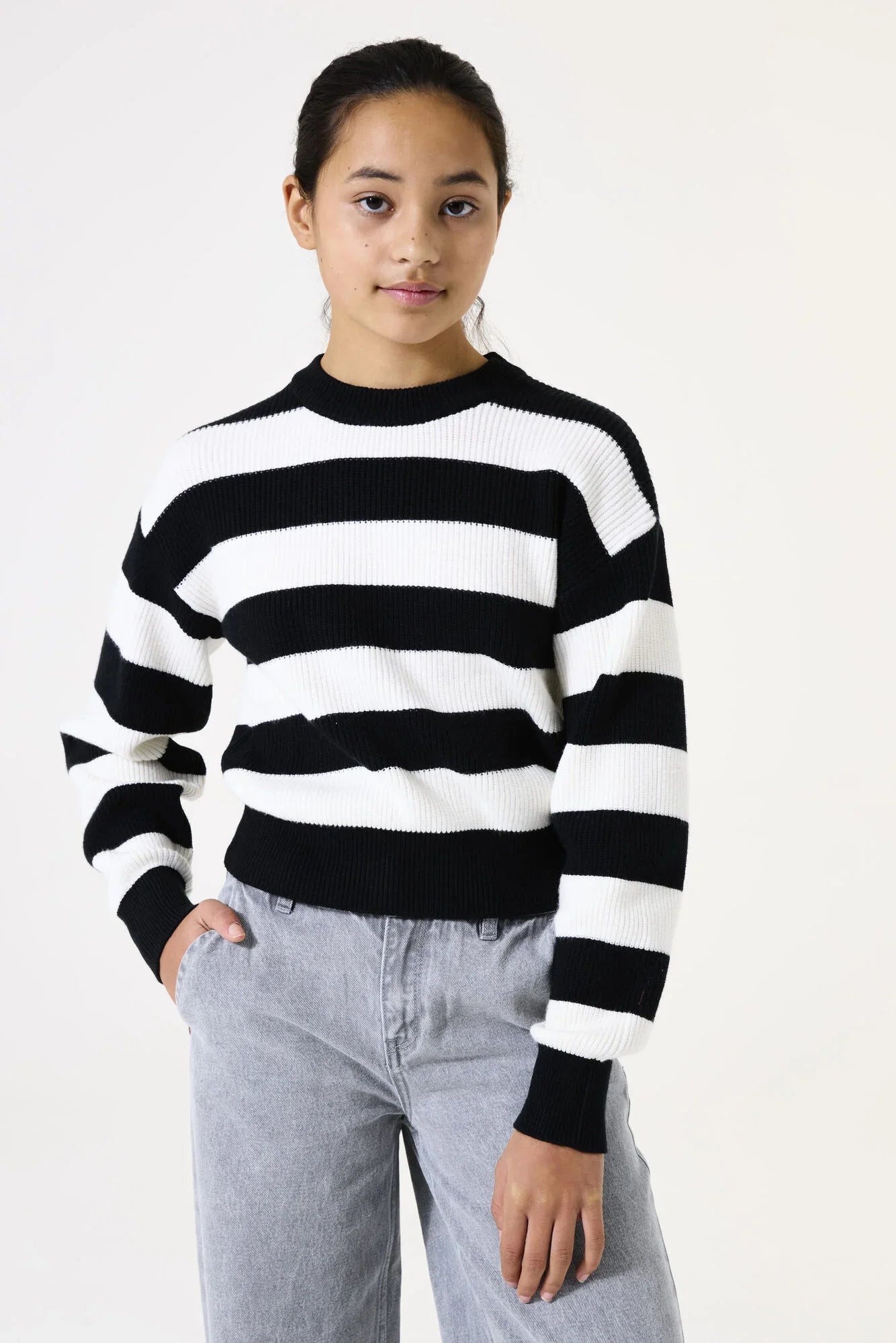 Garcia Strickpullover gestreift