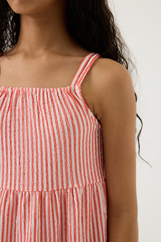 Garcia Gestreiftes Sommerkleid