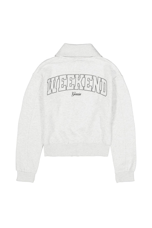 Garcia Sweatjacke mit Rückenprint