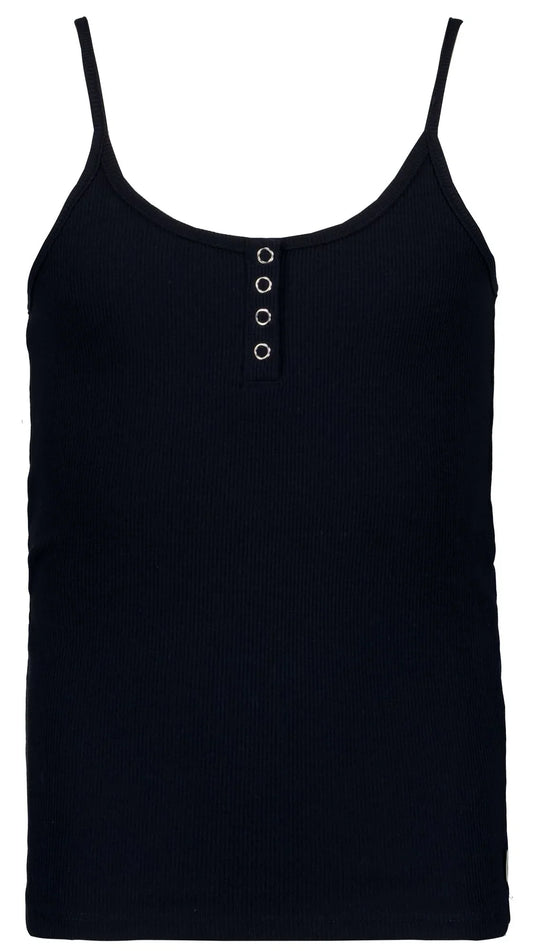 Dunkelblaues Top mit dünnen Trägern von Garcia