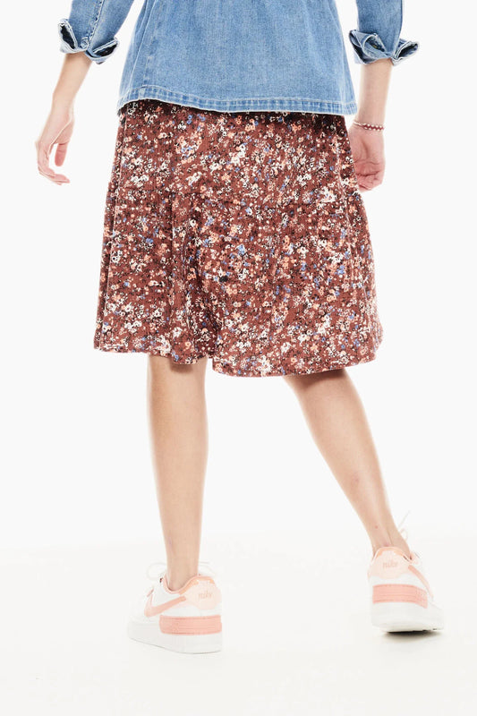 Rock mit Allover-Blumenprint  von Garcia