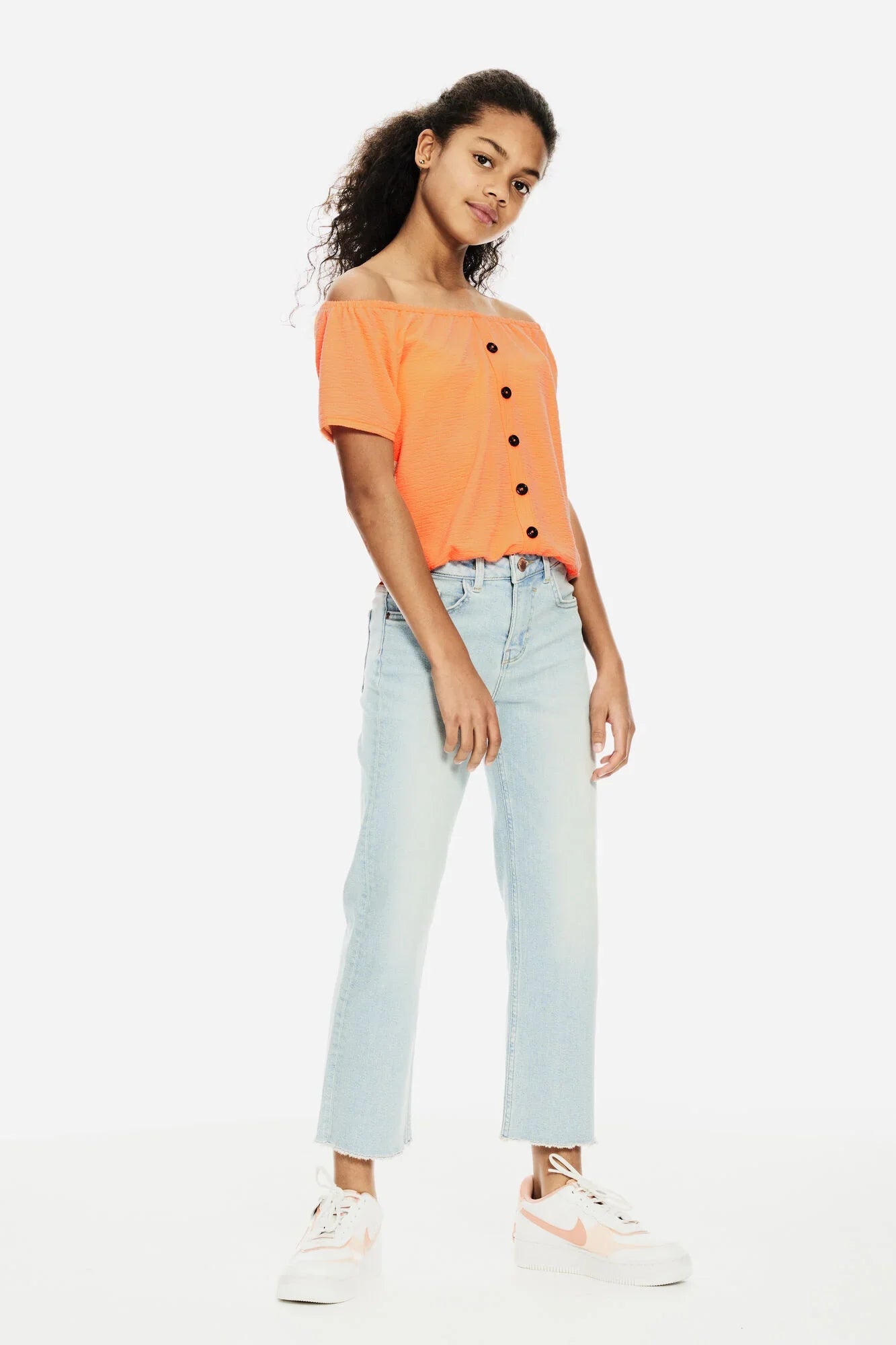 Off-Shoulder T-Shirt von Garcia