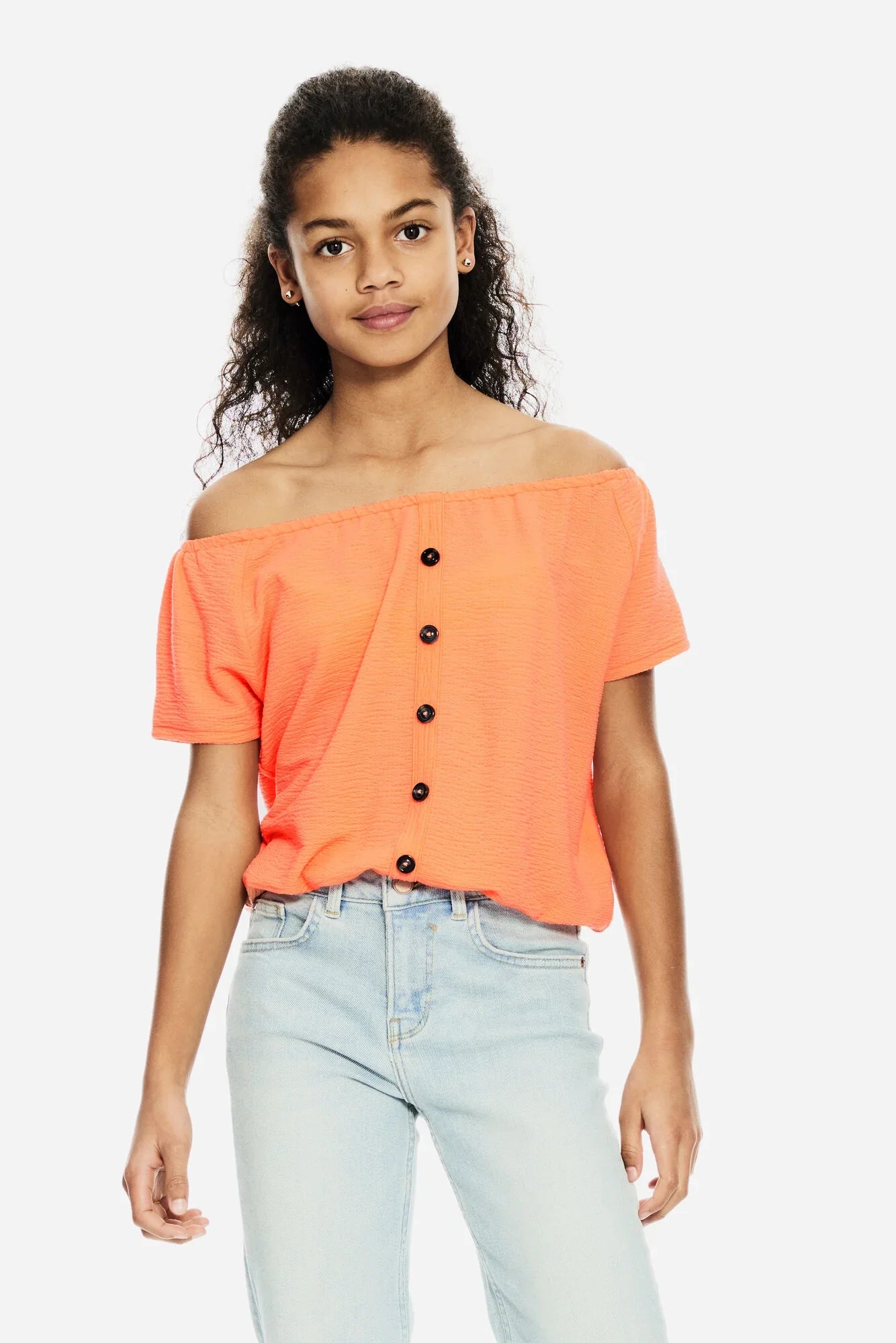 Off-Shoulder T-Shirt von Garcia