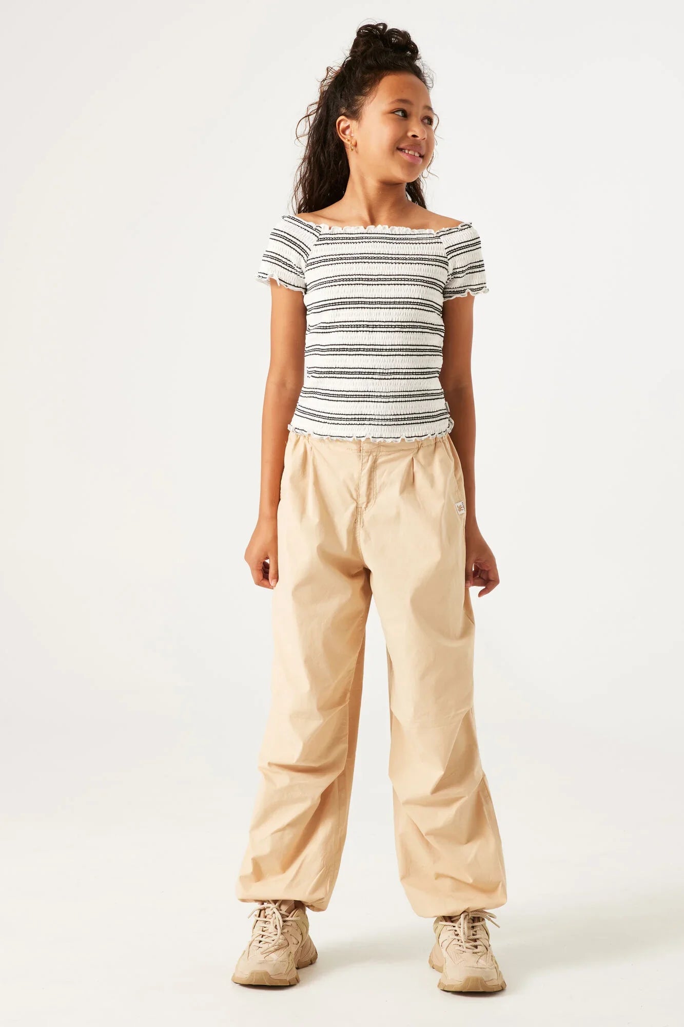 Garcia Beige Fallschirmhose