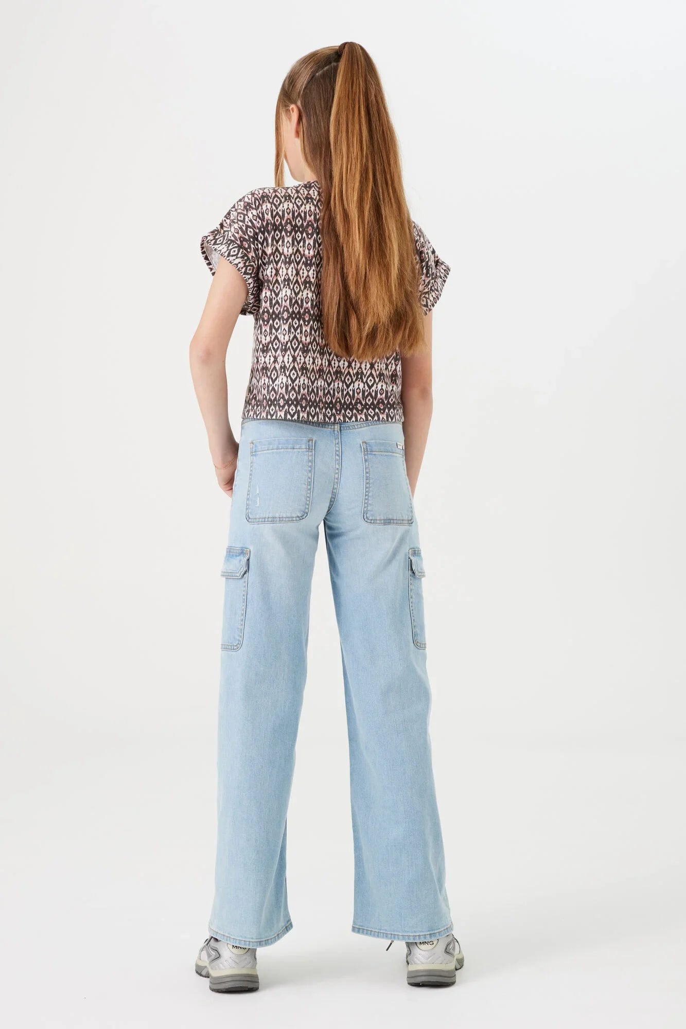 Garcia Widefit Cargojeans bleached