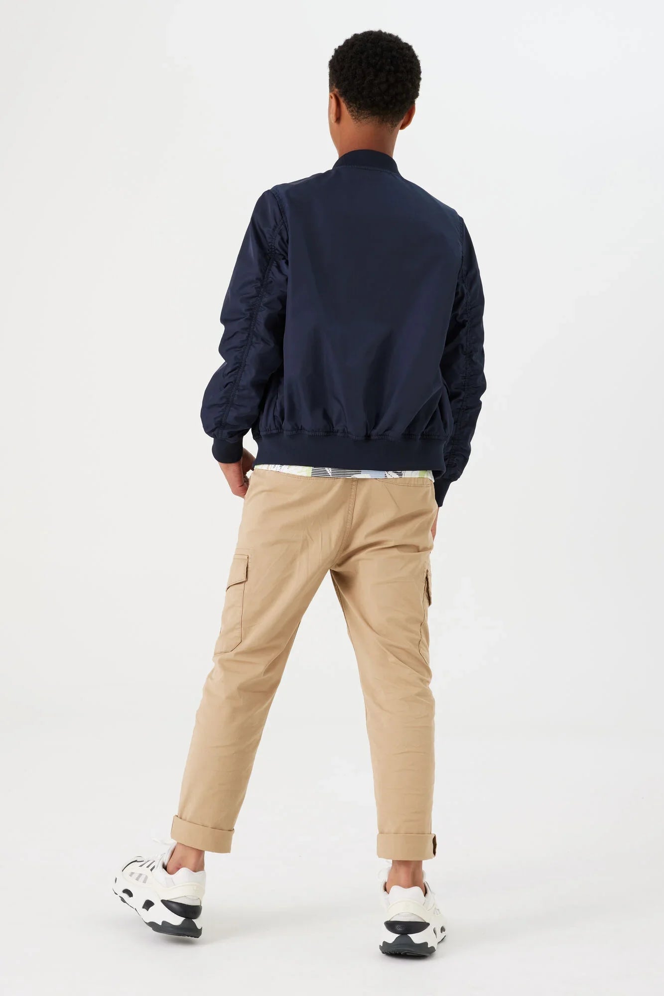 Garcia Dunkelblaue Bomberjacke