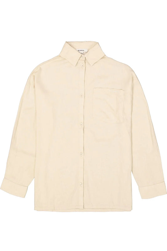 Garcia Beigefarbene Bluse