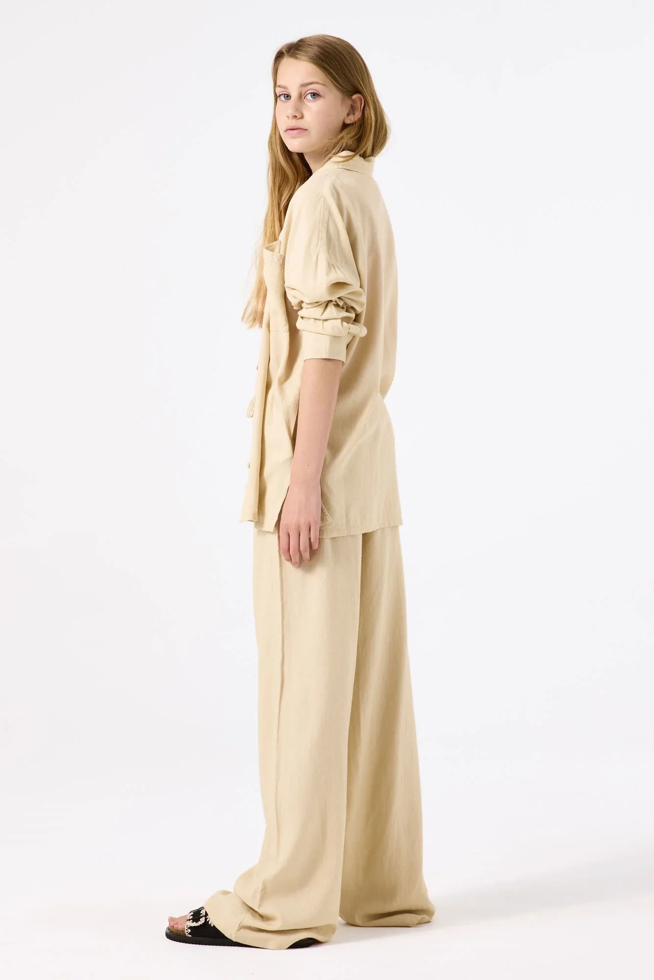 Garcia Beigefarbene Bluse