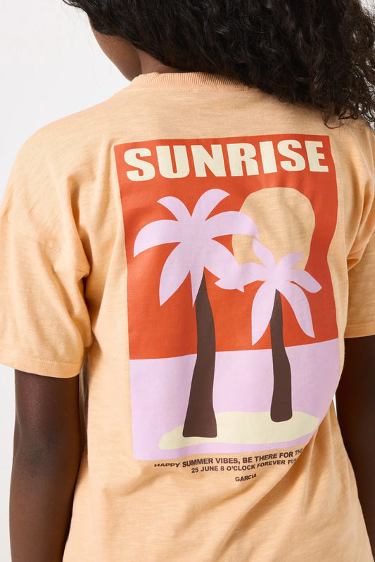 Garcia T-Shirt mit Rückenprint