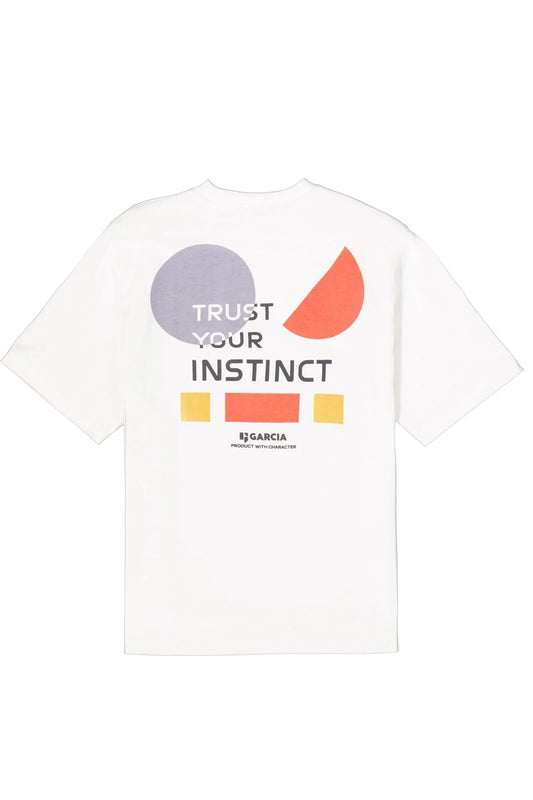 Garcia T-Shirt mit Rüchenprint