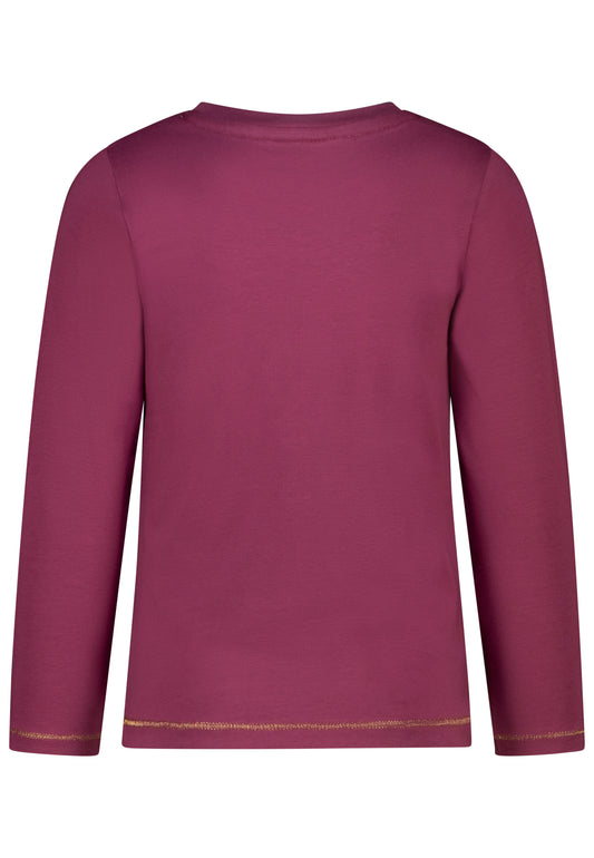 Salt and Pepper Langarmshirt Pferd mit Wendepailletten