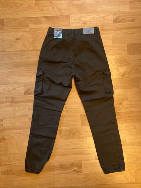 High-Waist Cargo-Hose Relaxed Fit von Blue Effect