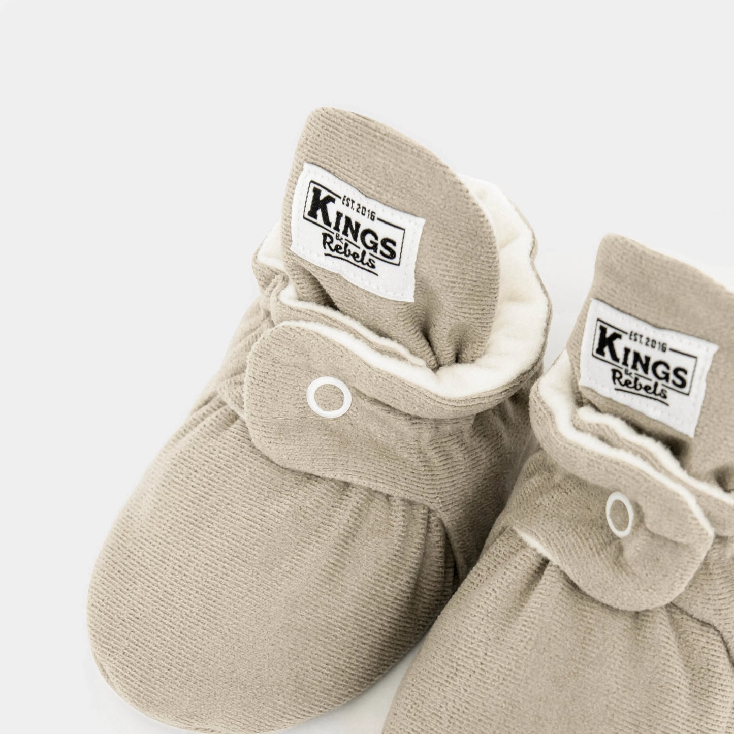 Kings & Rebels Booties Gamuza Classic - Ivory