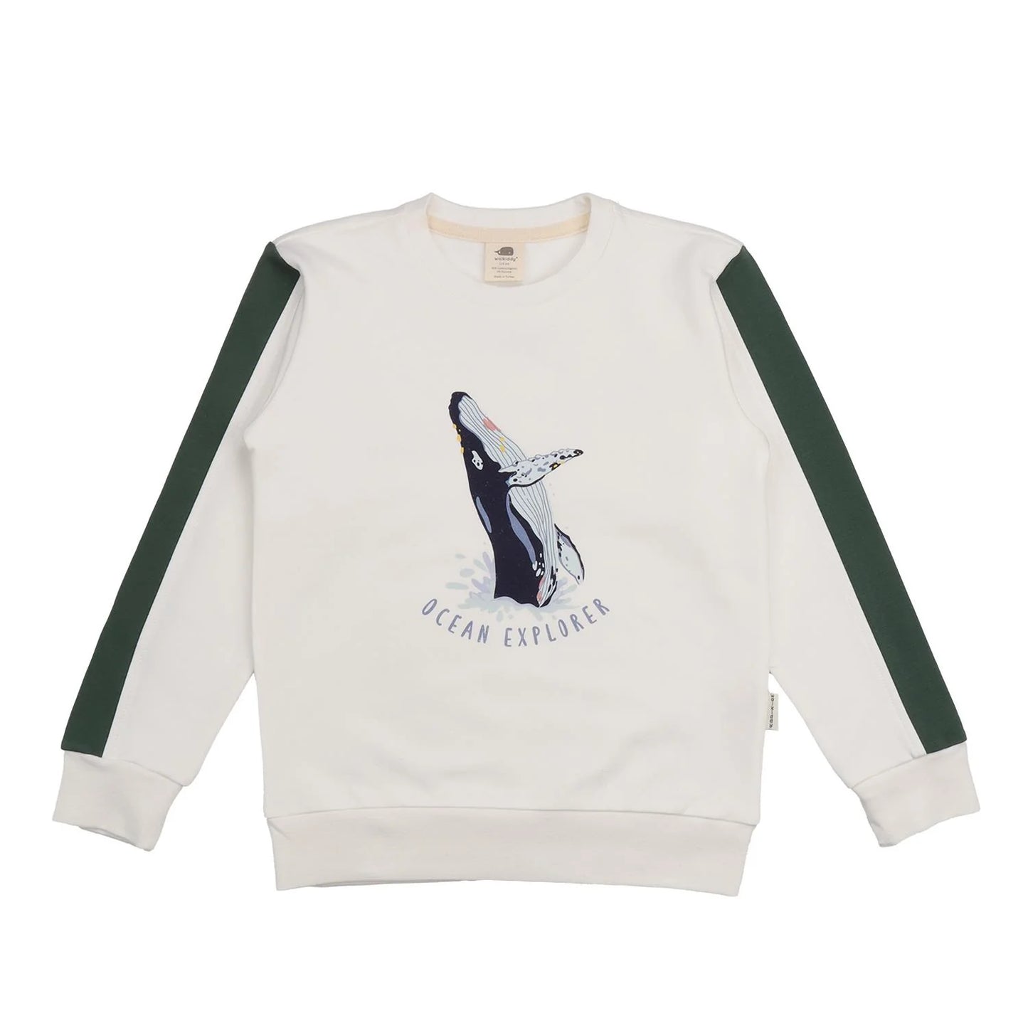 Walkiddy Sweatshirt Jumping Whales