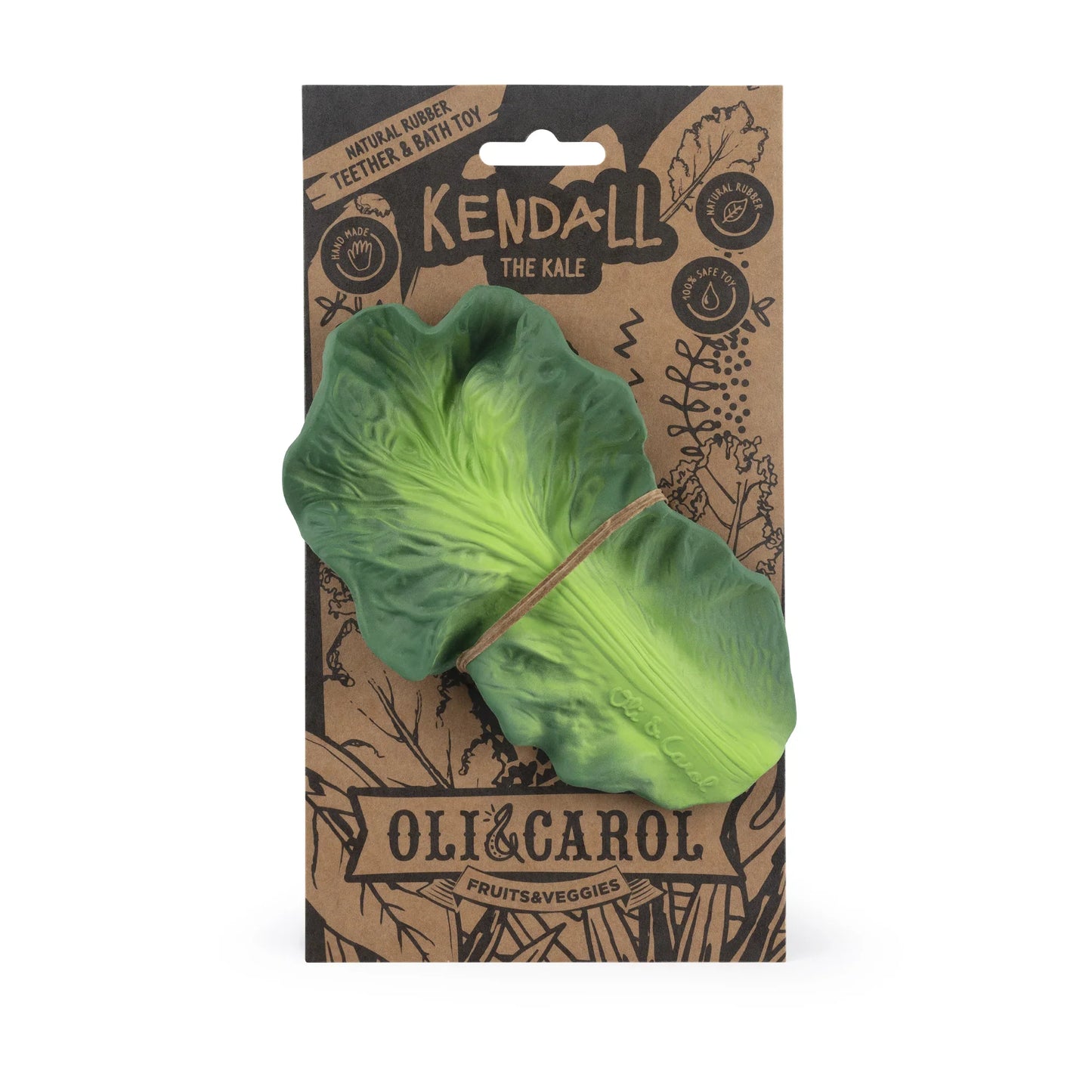 Oli & Carol Beißspielzeug - Salatblatt Kendall the Kale