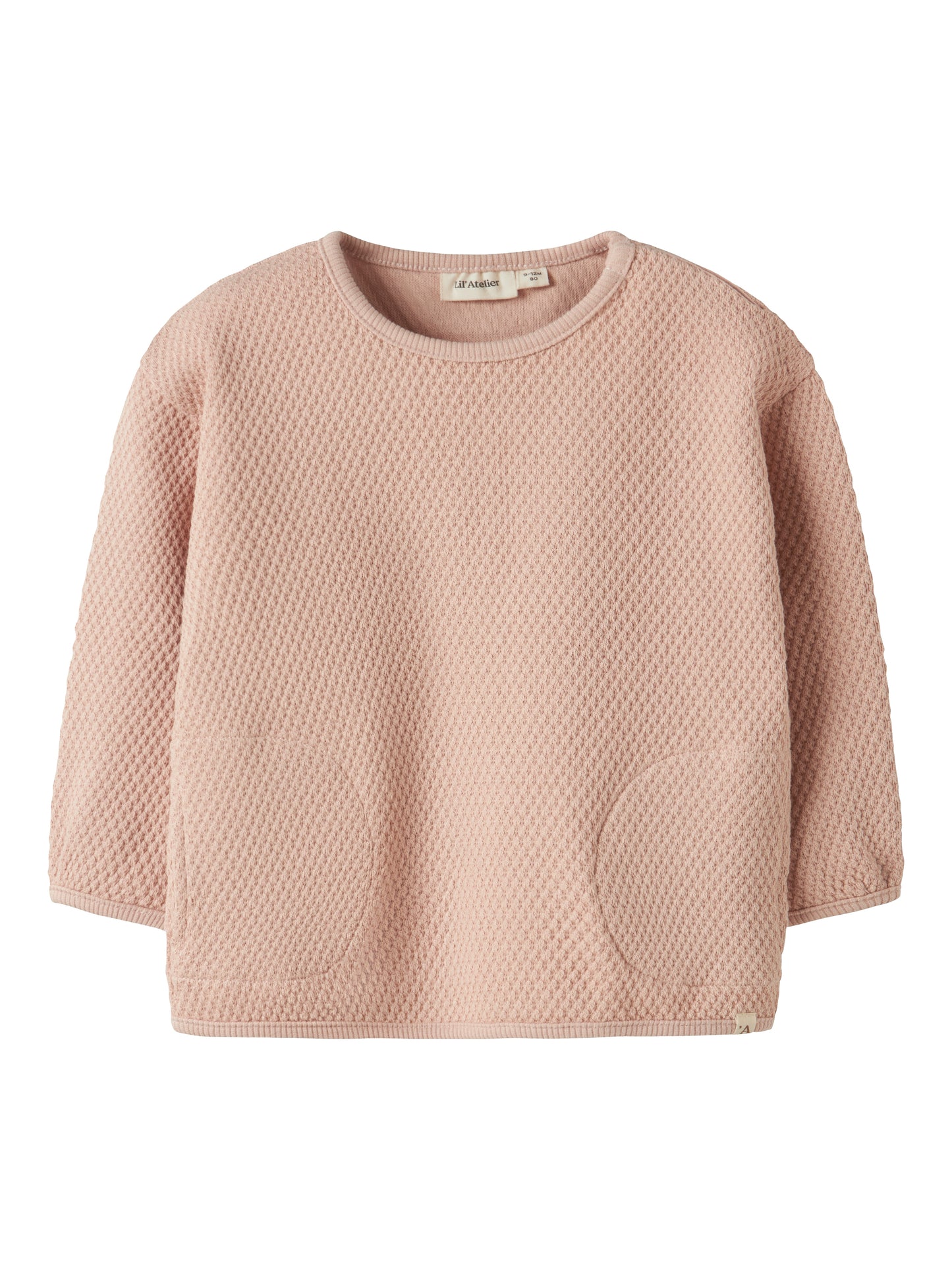 Lil'Atelier Sweatshirt Oversize mit Fronttaschen aus Bio-Baumwolle