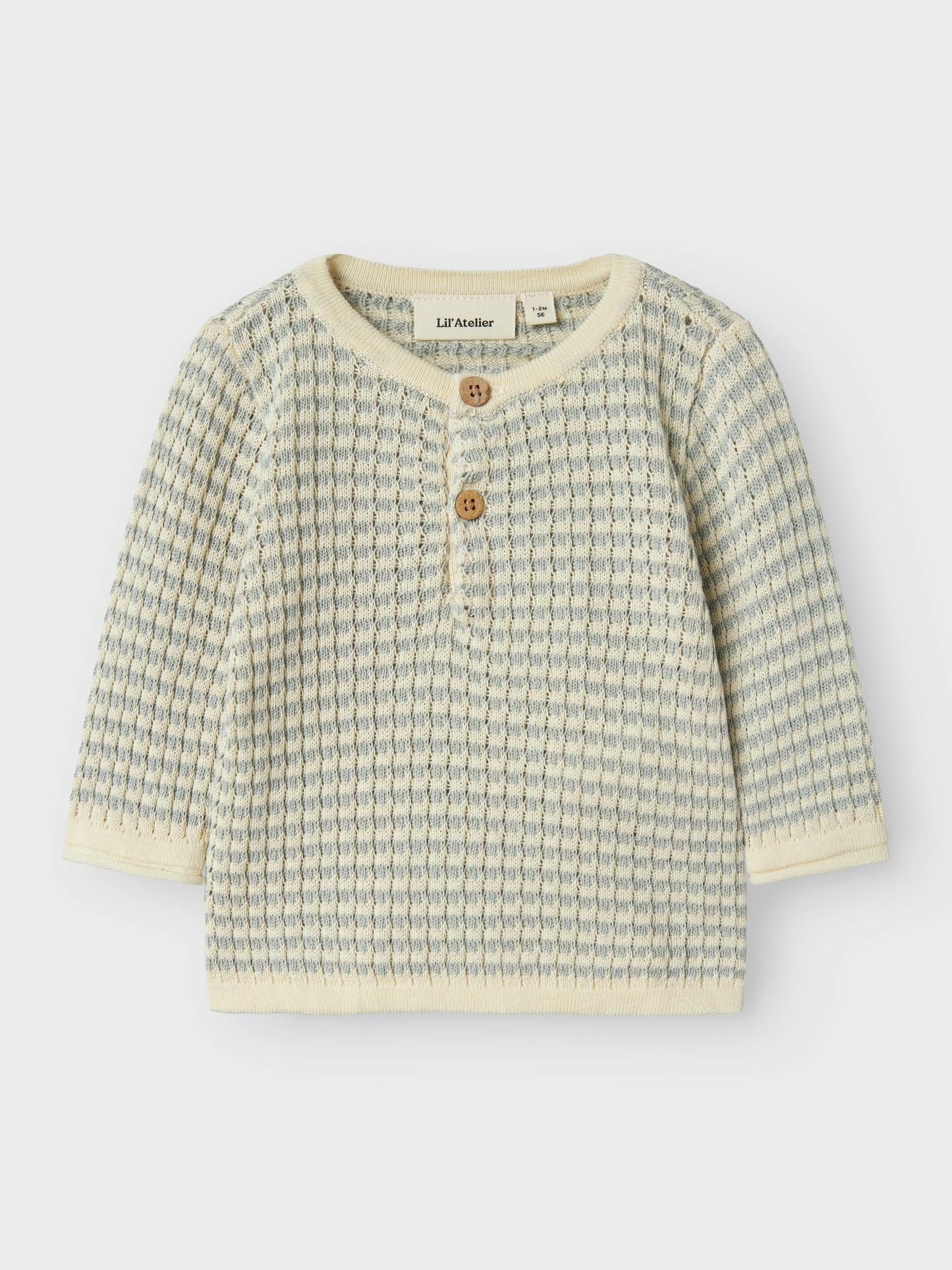 Lil'Atelier Strickpullover gestreift