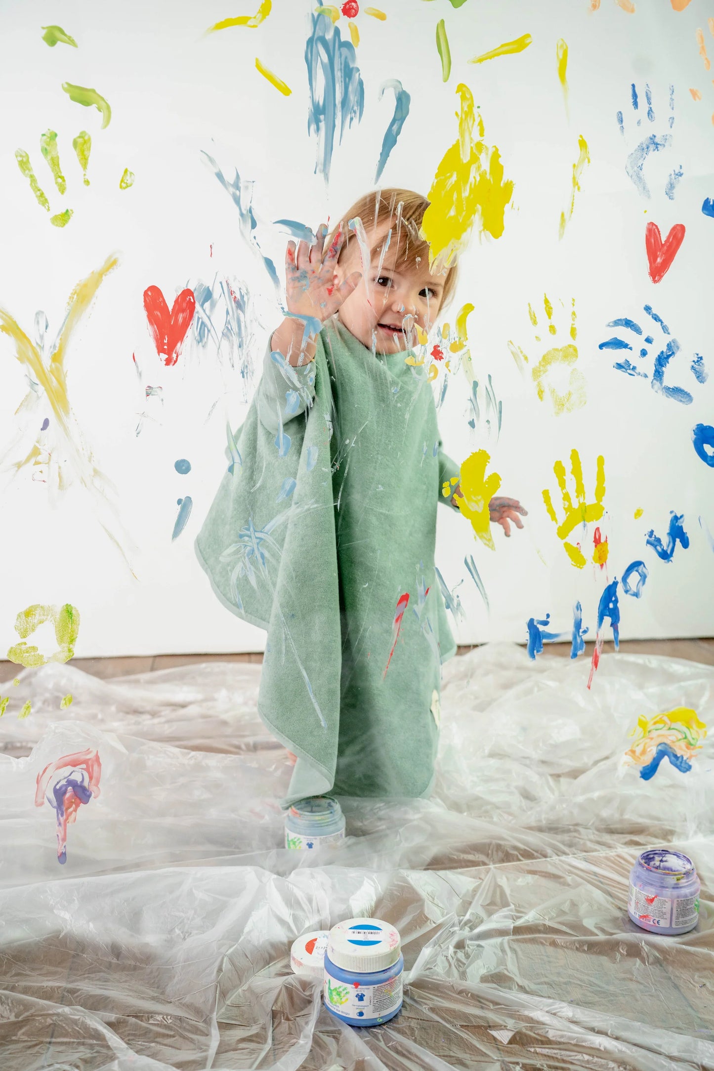 Little Casimir Lätzchen 'Boo' - Matcha Mint