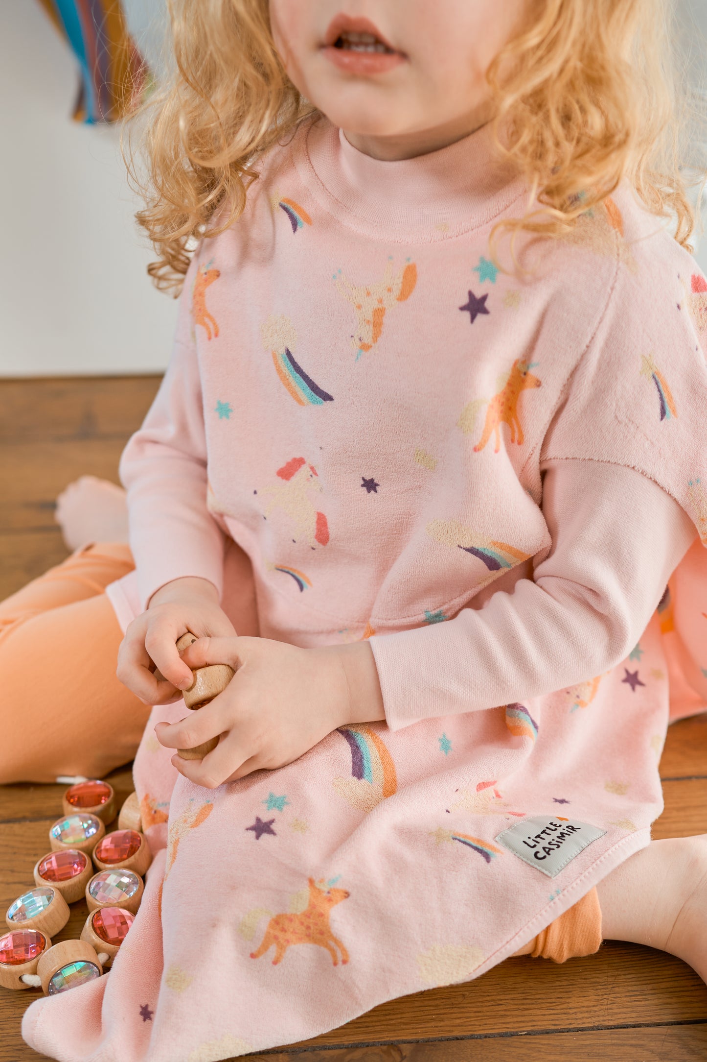 Little Casimir Lätzchen 'Boo' Rainbow Dreams
