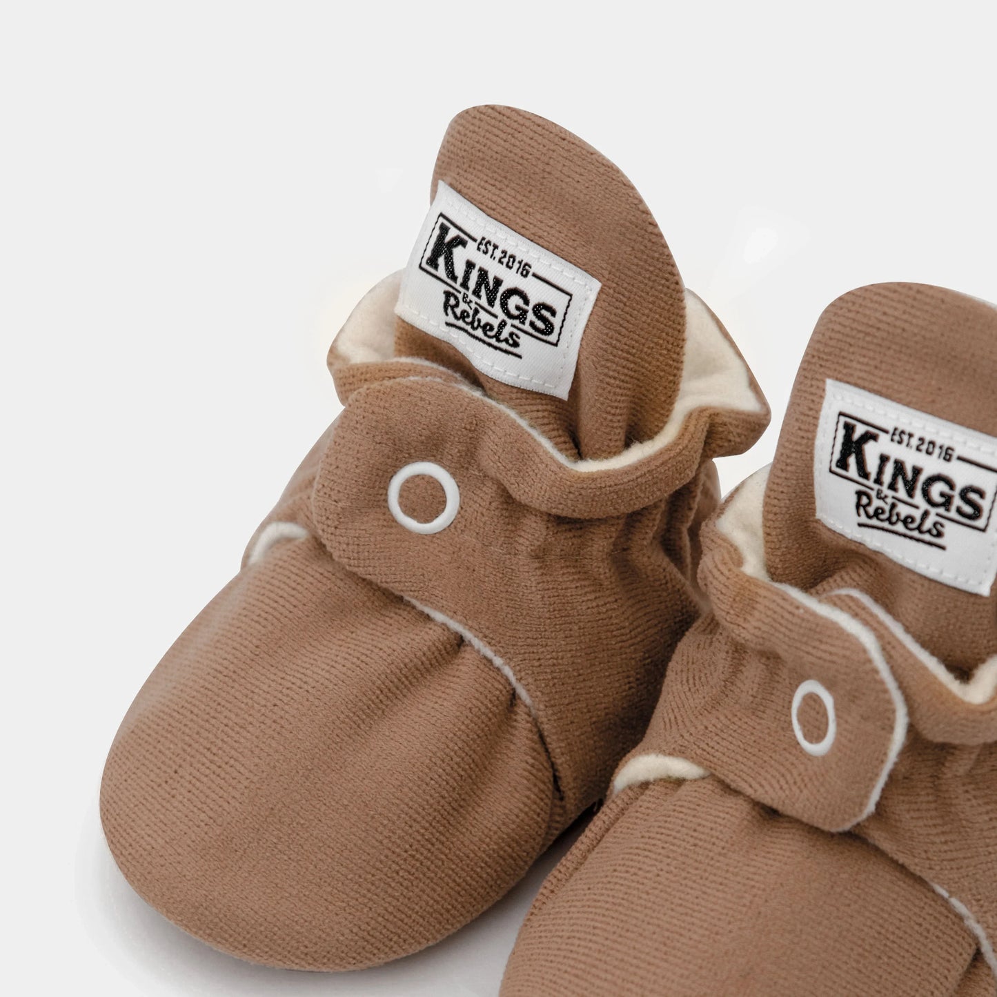 Kings & Rebels Booties Gamuza Classic - Mocha Mouse