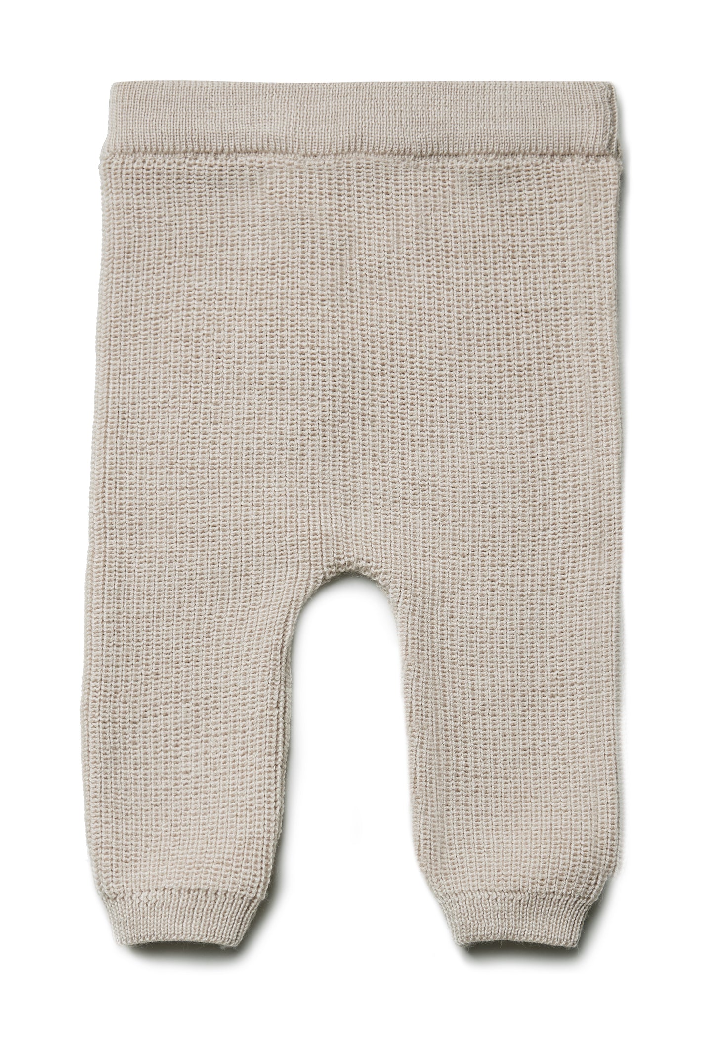 Puri Strickhose Perlfangstrick aus Merinowolle