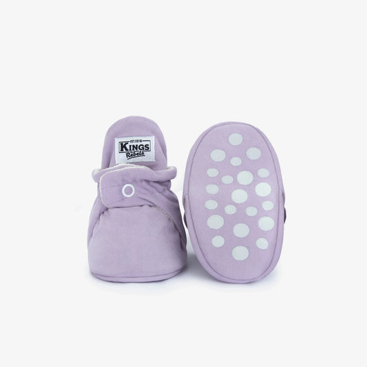 Kings & Rebels Booties Gamuza Gripper - Malva