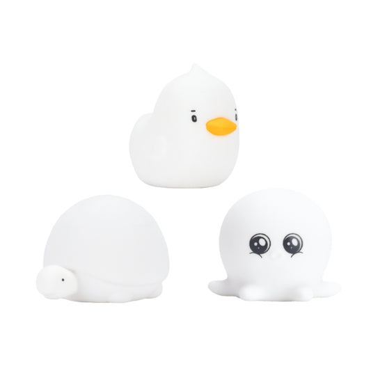Rabbit & Friends Lampenset Mini Ocean aus Silikon
