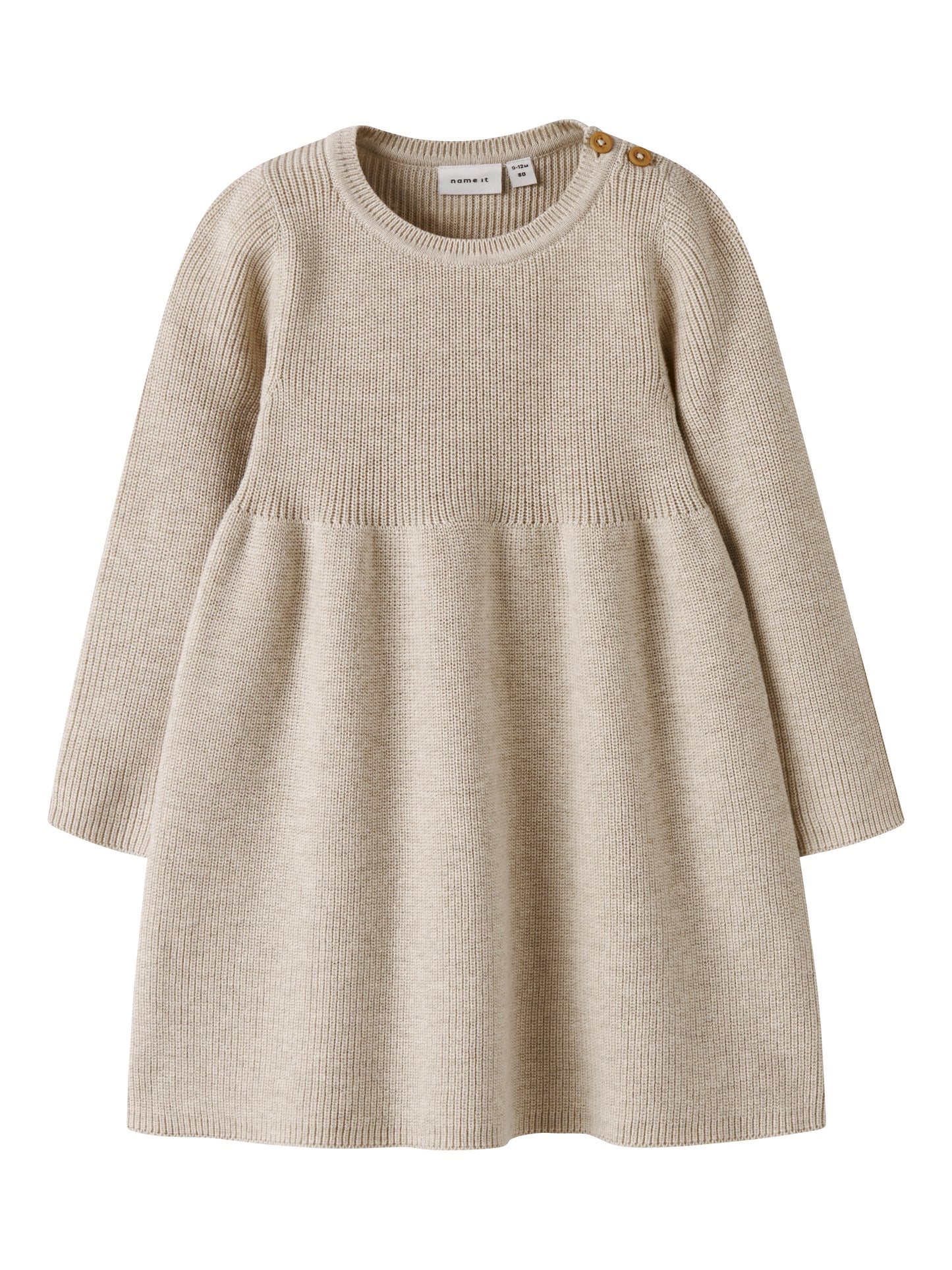 Name it Strickkleid aus Bio-Baumwolle