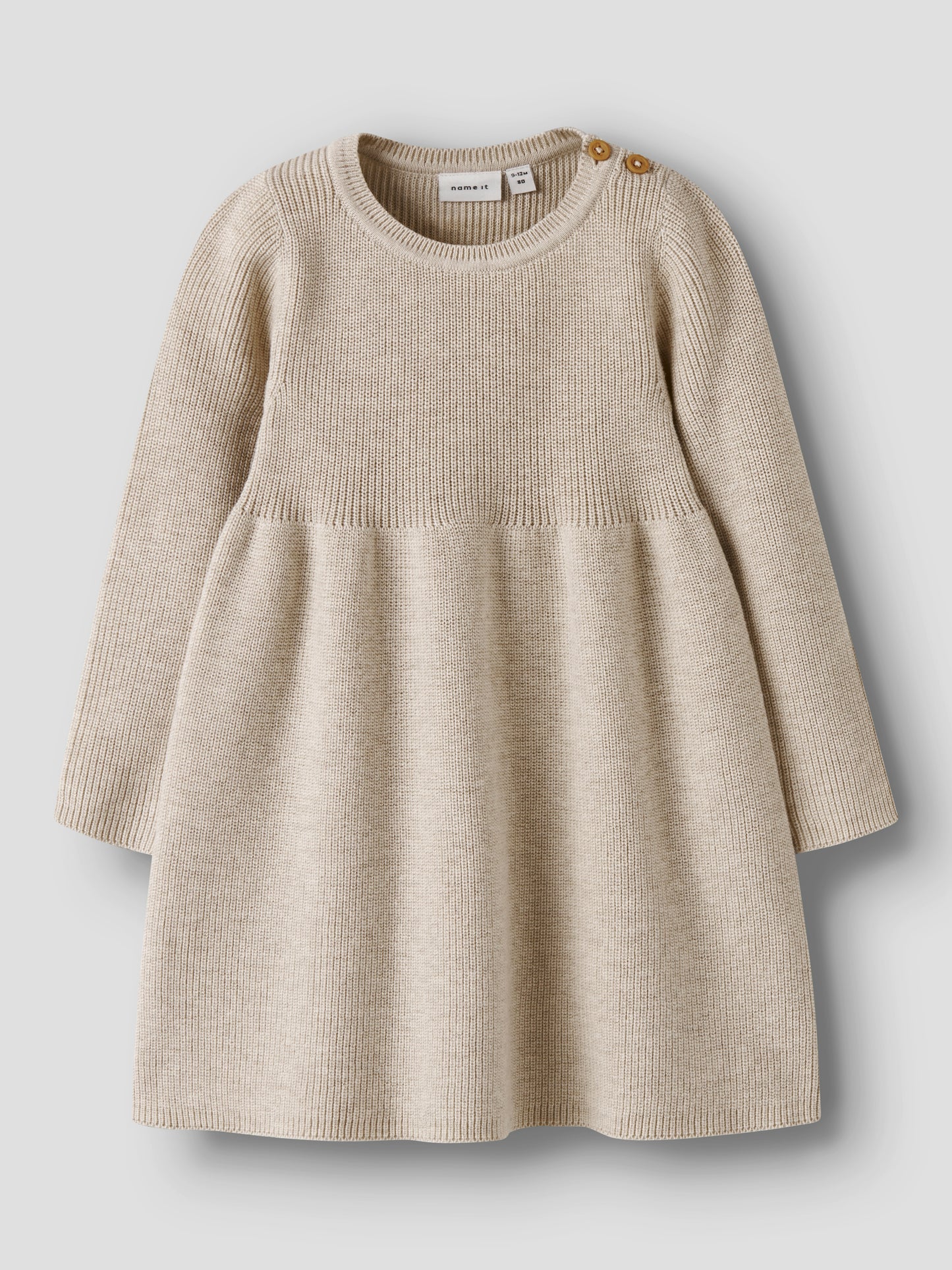 Name it Strickkleid aus Bio-Baumwolle