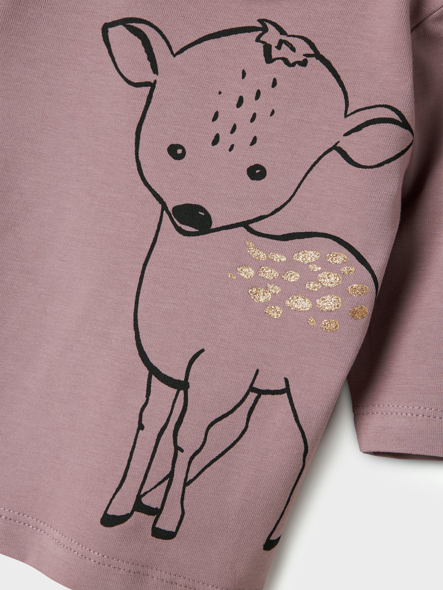Name it Langarmshirt mit Rehprint