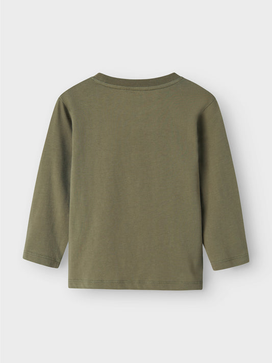 Name it Langarmshirt 'Camper Bear'