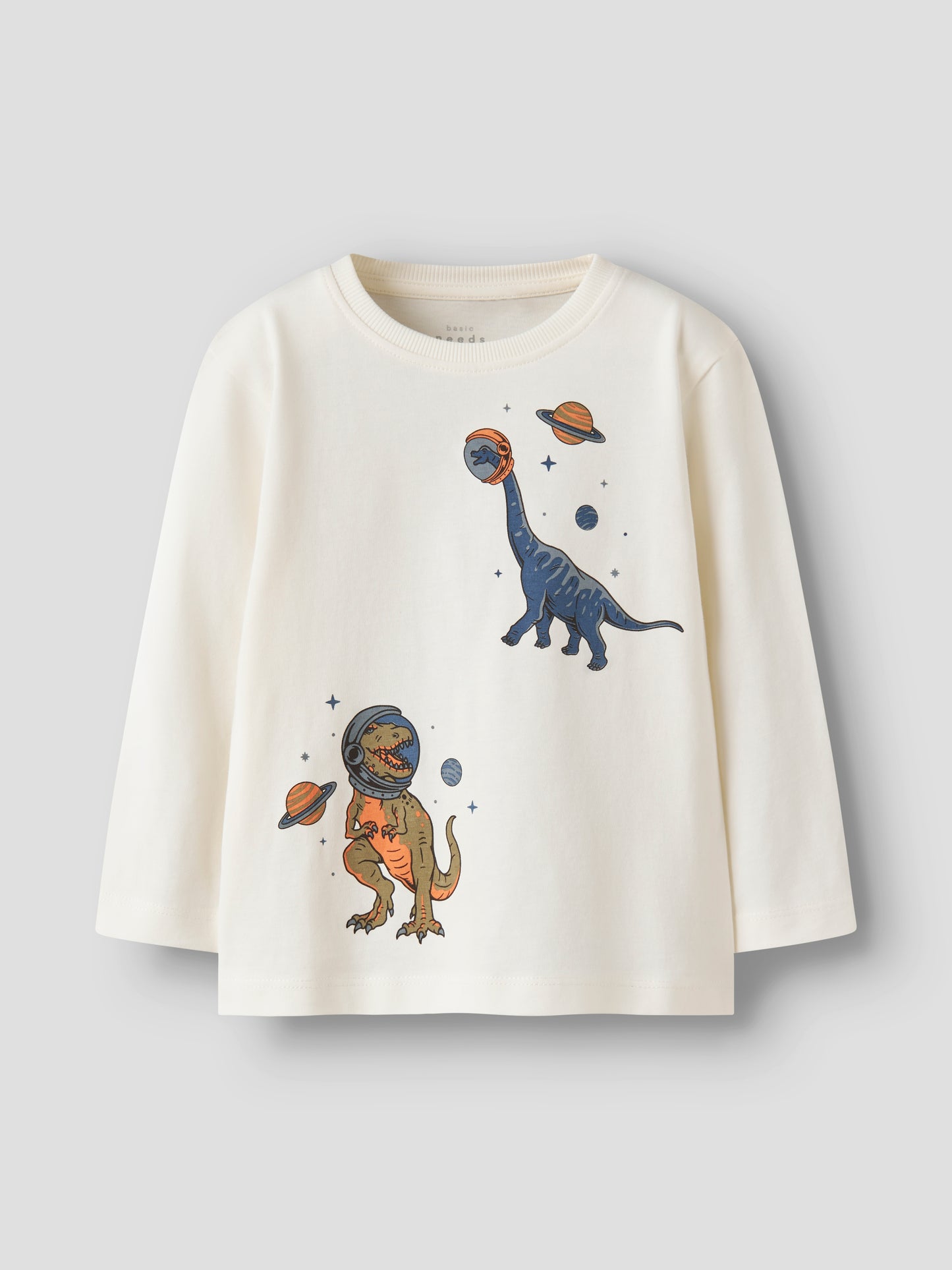 Name it Langarmshirt mit Dino-Print aus Bio-Baumwolle