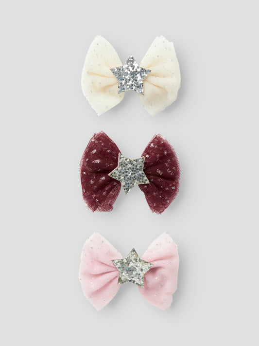 Name it Spängchen 3er-Pack mit Glitzereffekt