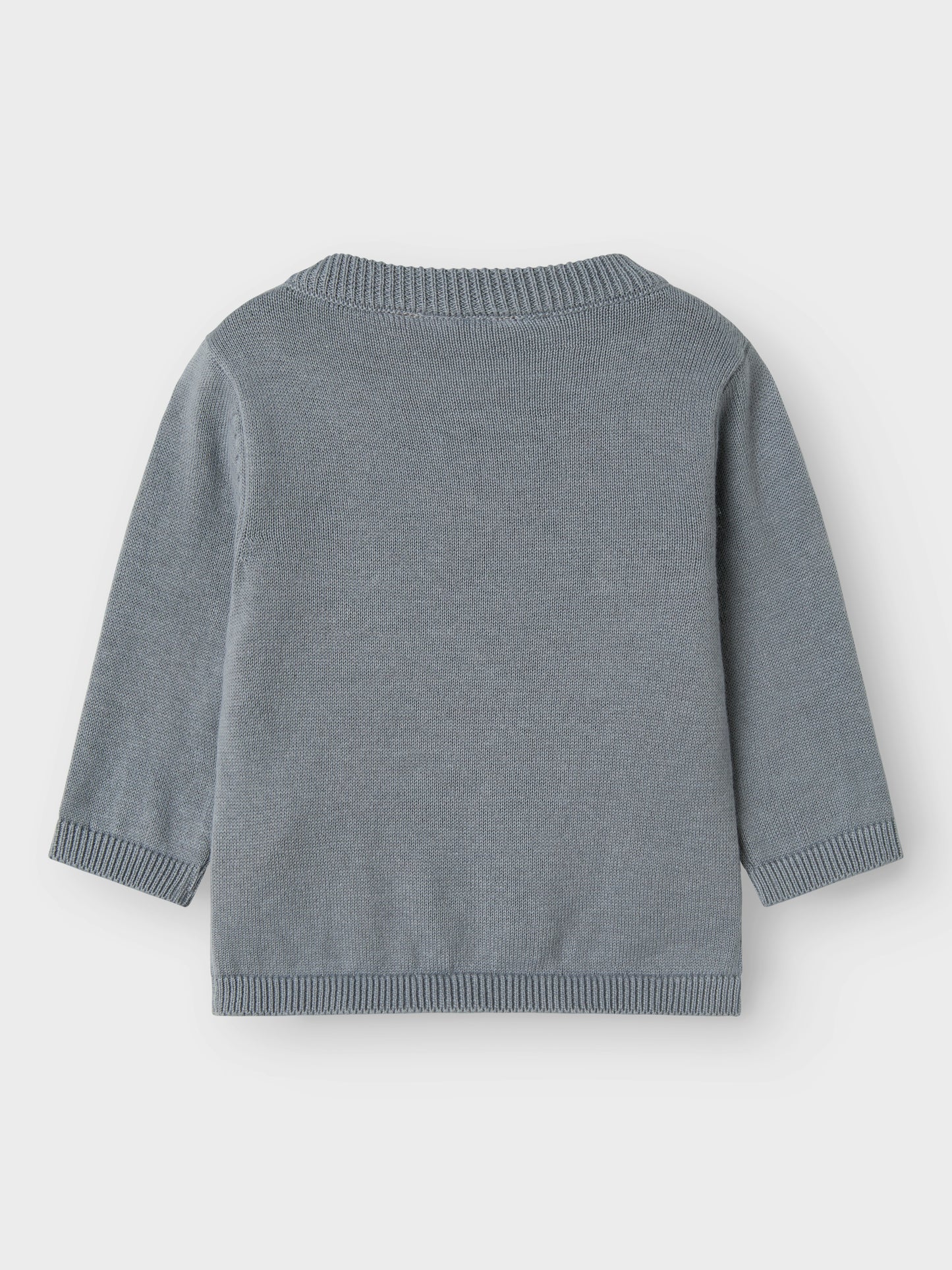 Name it Strickpullover mit Bärgesicht aus Bio-Baumwolle