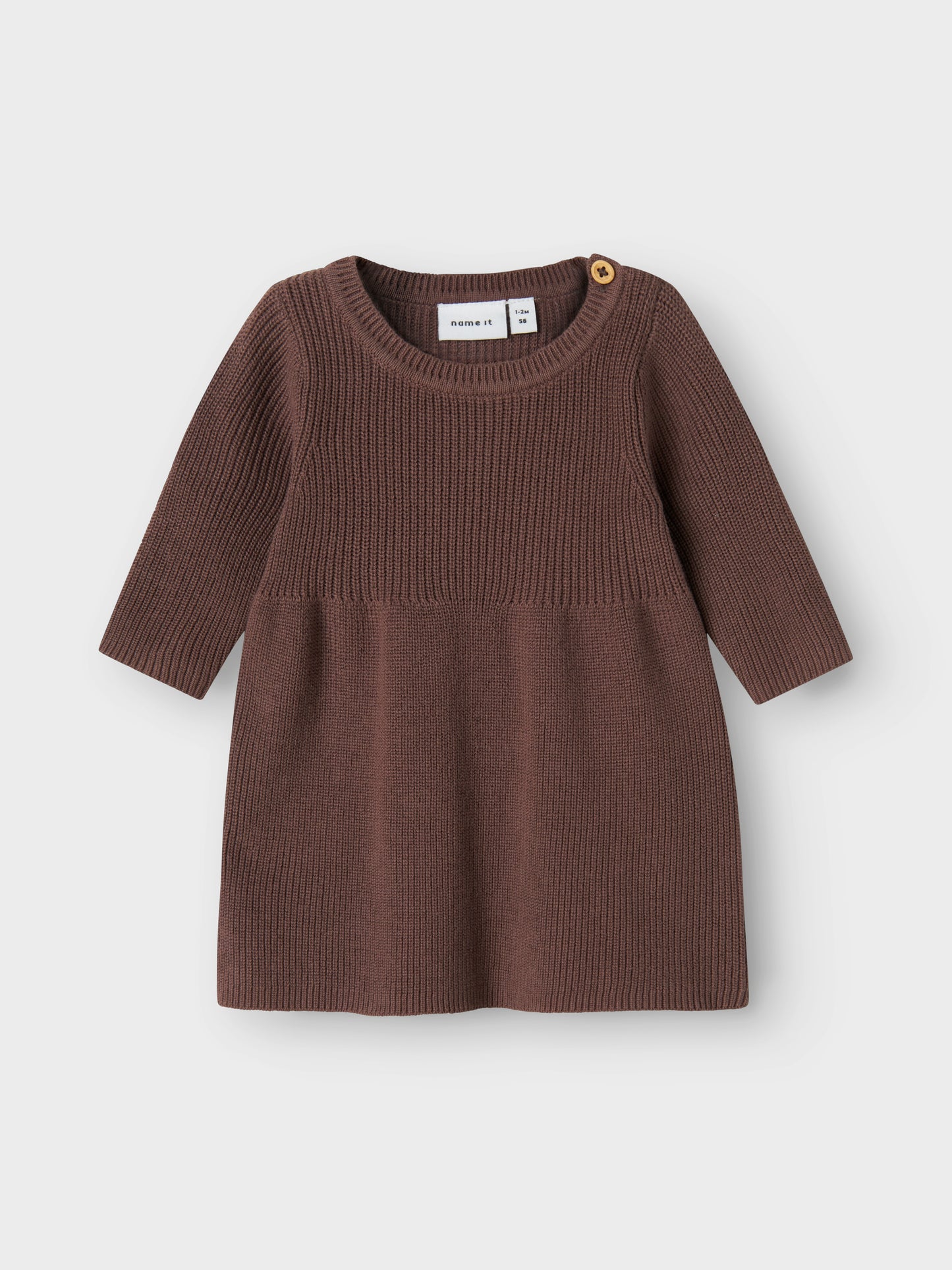 Name it Strickkleid aus Bio-Baumwolle