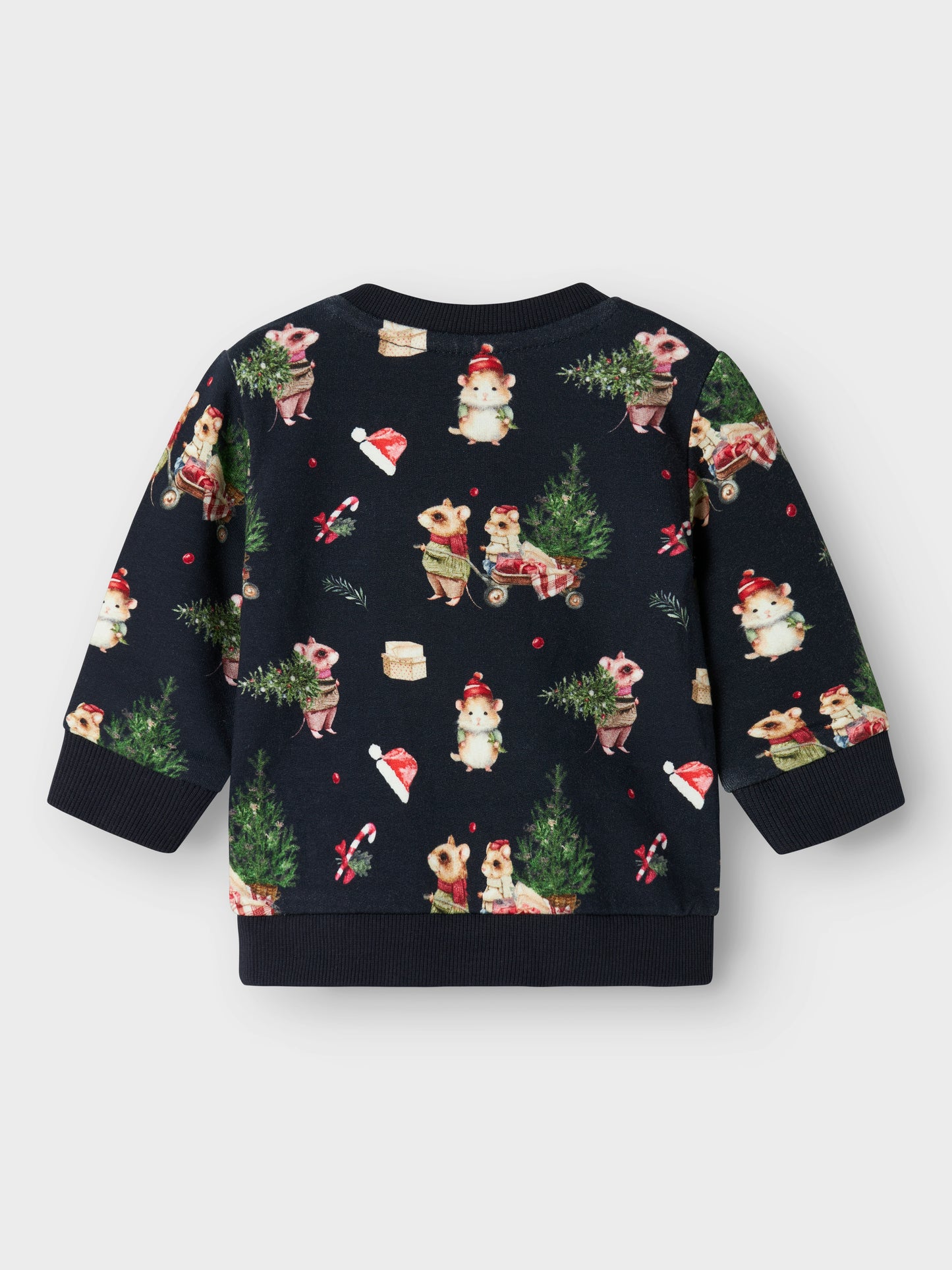 Name it Sweatshirt Weihnachten aus Bio-Baumwolle