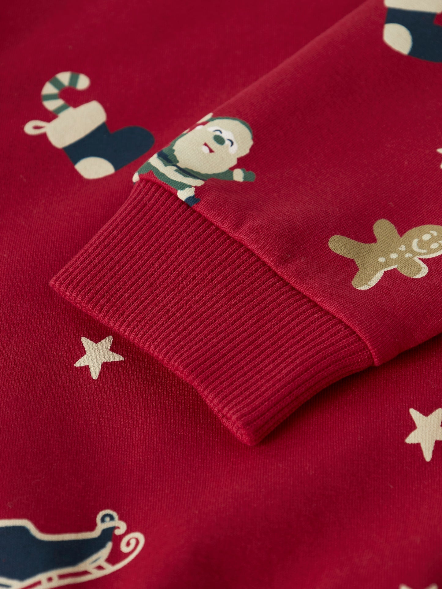 Name it Sweatshirt Weihnachten aus Bio-Baumwolle
