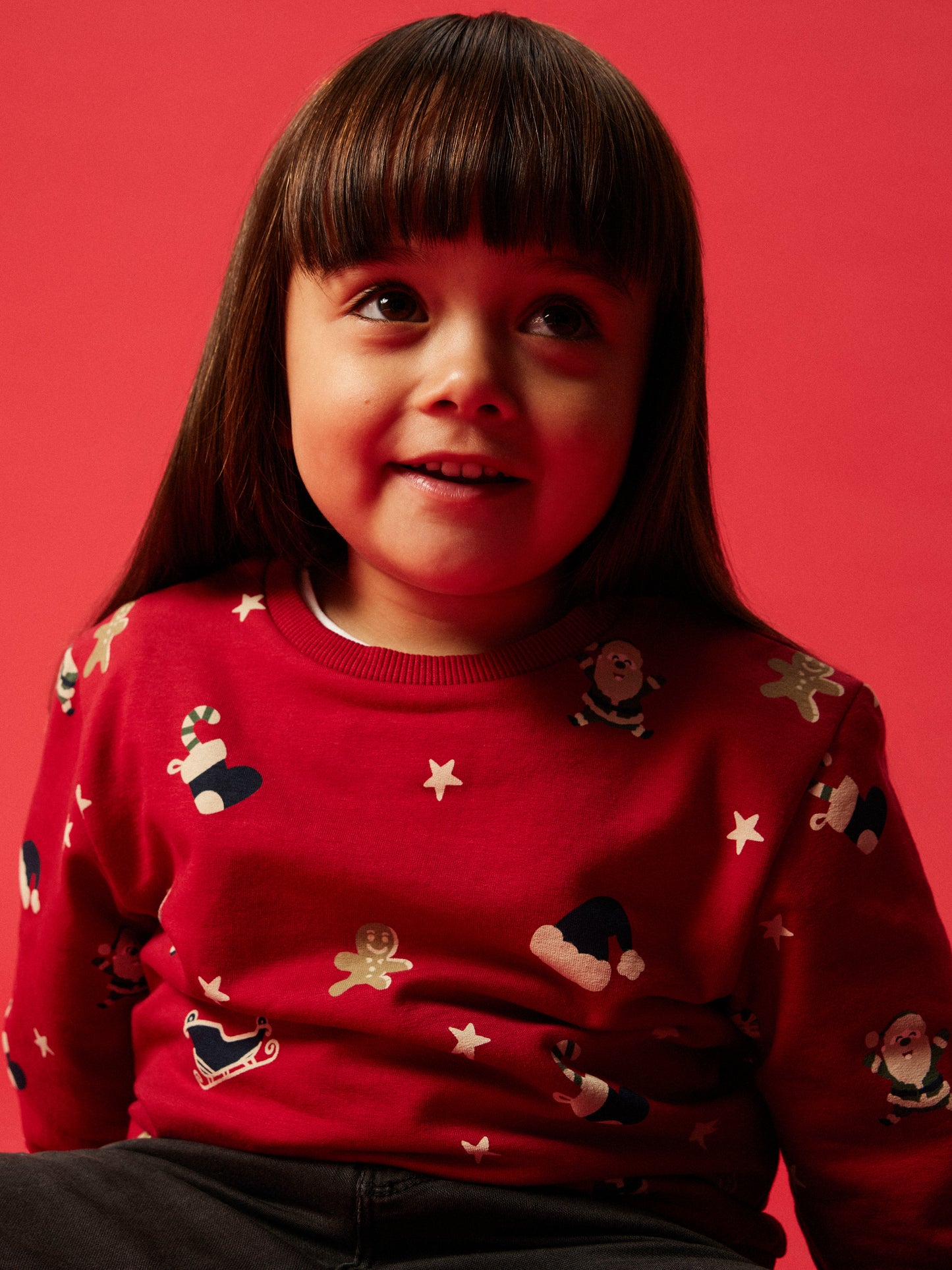Name it Sweatshirt Weihnachten aus Bio-Baumwolle